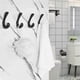 thumbnail image 2 of 4 Pack Towel Hooks for Bathrooms Wall Mounted, Matte Black Bathroom Hooks for Towels, Robe & Towel Hook, 2 of 4