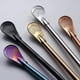 thumbnail image 2 of Drinking Straw Stainless Steel Yerba Mate Straw Gourd Bombilla Filter Spoons Reusable Metal Pro Tea Tools Bar Accessories, 2 of 5