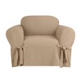 thumbnail image 1 of Sure Fit Sailcloth Armchair Slipcover, 1 of 3
