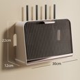 thumbnail image 1 of CNKOO Wall Hanging Wireless WiFi Storage Box Wire Cable Power Storage Case for Home Office and Hotel  Coffee Large A, 1 of 7