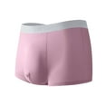 thumbnail image 7 of Dxzfnsa Men's Ultra ComfortSoft Underwear, Moisture Wicking & Breathable No Ride Up Boxer Briefs with Fly Bamboo Underwear Men,Pink-L, 7 of 7