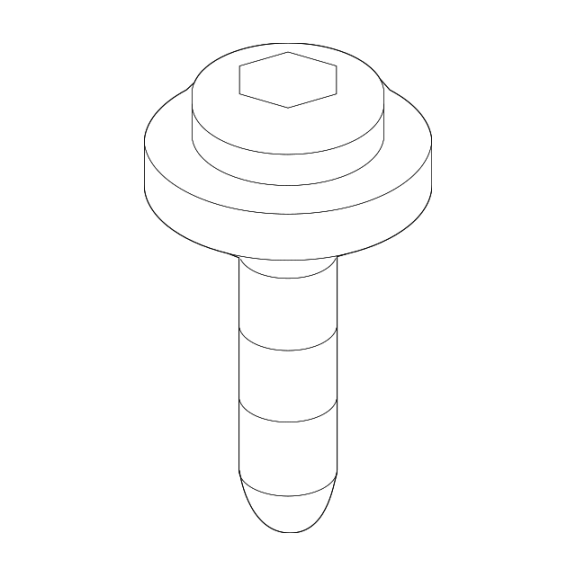 Genuine OEM GM Part # 90561305 Handle, Inside Screw