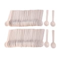 thumbnail image 3 of unbranded  200 Pcs Clear Appetizers Condiment Serving Utensils Honey Spoon, 3 of 8