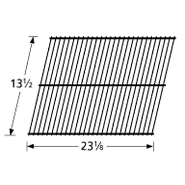Universal Gas Grill Replacement Galvanized Steel Rock Grate 92901