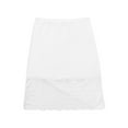 thumbnail image 5 of ylioge Pajama Skirts for Women Lightweight High Waisted Lace Splice Stretchy Breathable Solid Color Soft Cover-Up Slim Sleepwear Skirt, 5 of 5