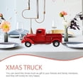 thumbnail image 2 of OULII 1Pcs Miniature Red Truck Model For Home Ornaments 8.7x3.9x3.5in, 2 of 8