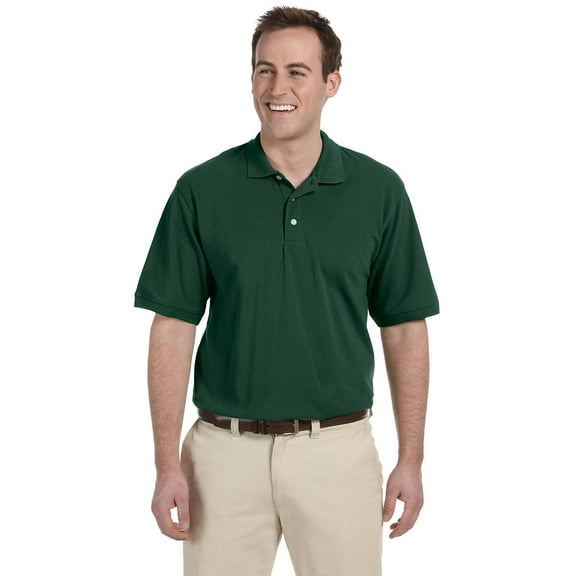 Harriton M265 Men's 5.6 oz. Easy Blend Polo