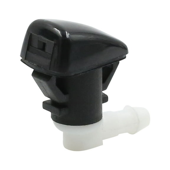 Universal Black White Windshield Washer Nozzle Cleaning Sprayer for Car 30.5 x 22mm