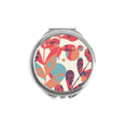 thumbnail image 1 of Automne Fleur Peinture à la Main compact Miroir Rond portable Poche Verre, 1 of 3