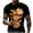 Khaki, variant on EQWLJWE Men's Short Sleeve Tee Men Casual Round Neck Muscle 3D Digital Printing Pullover Fitness Sports Shorts Sleeves T Shirt Blouse