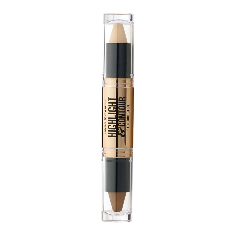 Hard Candy Look Pro! Highlight & Contour Duo, 1096 Light, 0.0184 oz