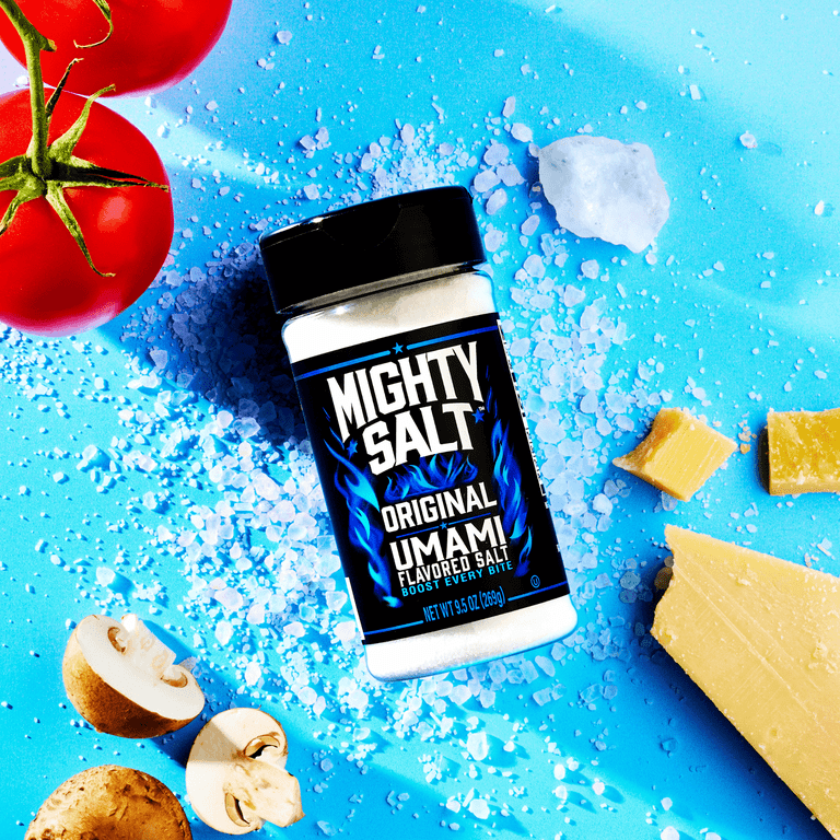 Mighty Salt Original Umami Flavored Salt, MSG and Salt Food