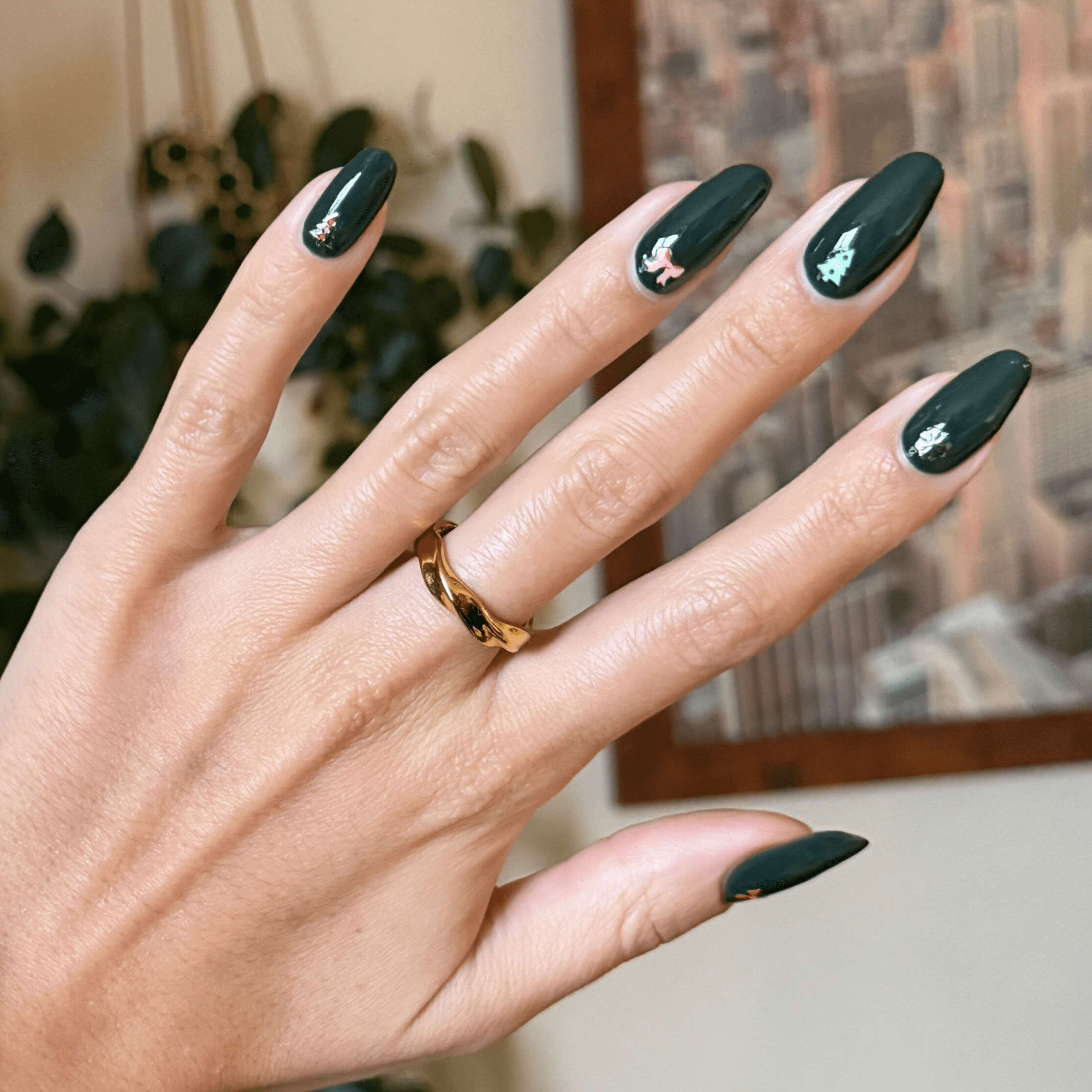 Olive & June Holly Jolly Mini Mani Set