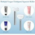 VEGCOO 6pcs Stainless Steel Toothpaste Squeezer Key, Tube Roller