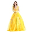 thumbnail image 2 of Disfraz Qubskry Princess Beauty para mujer, vestido de Halloween, 2 of 5