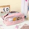 thumbnail image 6 of Under $1 Pencil Case, Portable Cute and Stylish Cloth Pen Pouch, Multi-Functional Stationery Organizer for College Office by PALIFEUR, 6 of 7