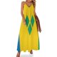thumbnail image 1 of Vestido sin mangas con la bandera nacional de San Vicente y las Granadinas vestidos estilo coreano vestido para niñas ropa de mujer, 1 of 7