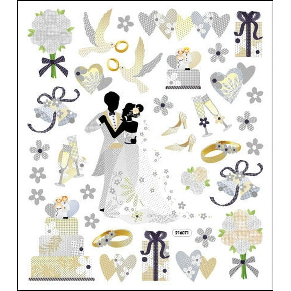 Autocollants King Autocollants-mariage Danse