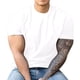 thumbnail image 1 of pstuiky Camisas casuales de manga corta para hombre, Camisa informal de manga corta con cuello redondo y corte ajustado para hombre, de color liso ropa de hombre xl, 1 of 6