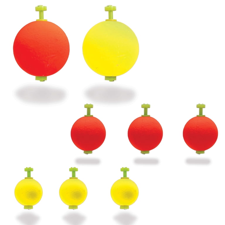 Round Foam Snap-On Fishing Bobbers, 16-Pack photo 2