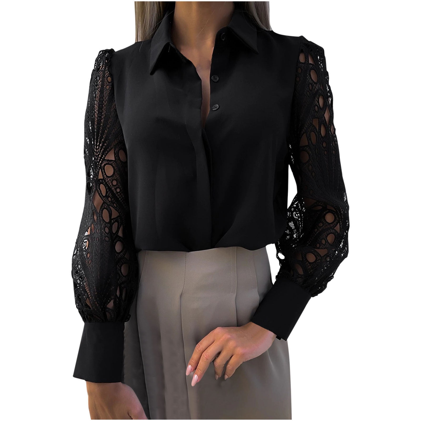 XMMSWDLA Blouses for women, Womens Tops Shirt Deals Clearance Women's