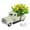 White, variant on GeBuSn Vintage Truck De Cor With Sunflowers Flowers Metal Truck With LED String Lights For Tiered Tray Items Mini Sunflower Home Farmhouse Table (Blue)