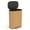 Wood, variant on Kitchen Trash Can, Smudge Resistant Rectangular Trash With Soft-Close Foot Pedal, Brushed Stainless Steel Ellipse Bustbin (Wood)