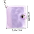 thumbnail image 6 of Zcyifa mini photo album 4pcs Mini Photo Album Transparent Small Photo Album Picture Cards Album Holder Portable Alum, 6 of 11