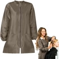 thumbnail image 2 of Professional Salon Smock Stylist Jacket,Waterproof Hairdresser Cape Barber Jacket,Lightweight and Breathable Pet Grooming Workwear for Women Men Anti-Static Hairdresser,M, 2 of 2