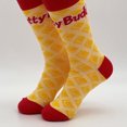thumbnail image 2 of Little Debbie Nutty Buddy Socks, Yellow, 1 Pair, 2 of 5