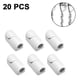 thumbnail image 2 of 20 piezas hebilla de almacenamiento de cable de datos-CC01 blanco Xemadio 221332-1, 2 of 9