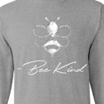 thumbnail image 4 of Inktastic Bee Kind Cute Bee Long Sleeve T-Shirt, 4 of 5