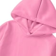 thumbnail image 5 of Resicozy Oversized Casual Sweatshirt for Men Solid Color Hoodies Long Sleeve Pullover Athletic Classic Hooded Sweatshirts Comfy Pink M, 5 of 7