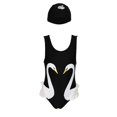 thumbnail image 2 of Una pieza para niños , bebés, niñas, cisne, animal, de , de , , ropa de playa CUTICAT Trajes de baño para niños, 2 of 8