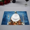 thumbnail image 3 of EREHome Christmas Tree Placemat Plate Holder Set of 6, Table Mats Protector 12x18 inch, 3 of 5