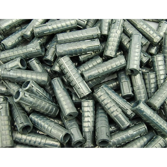 (100) Long 5/16" Lag Bolt 5/16 x 1-3/4 Concrete Anchors 1/2" Drill