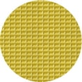 thumbnail image 1 of Ahgly Company Machine Washable Indoor Round Transitional Banana Yellow Area Rugs, 8' Round, 1 of 7