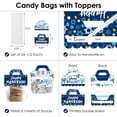 thumbnail image 3 of Big Dot of Happiness Hanukkah Menorah - DIY Chanukah Holiday Party Clear Goodie Favor Bag Labels - Candy Bags with Toppers - Set of 24, 3 of 8