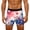 3-Red, variant on Mens Underwear Fashion 250th Anniversary USA Independence Day Print Boxers Briefs Stretch Seamless Lightweight Breathable Skin Friendly Underpants Funny Gifts for Men 12-Blue XL