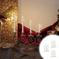 thumbnail image 1 of MTBLYS Threaded Candle Set 12-Piece 10-Inch Glossy Metal Style Home Decoration Dinner Wedding Holiday, 1 of 8