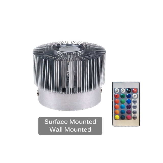 Lámpara De Pared Colorida Lámpara De Araña Led Con Control Remoto Lámpara De Novedad Luz Colgante Led De Ahorro De Energía Duradera sonducket HA026523-01