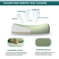 thumbnail image 3 of EverPick Retractable Footrest Ergonomic Swivel Office Chair with Lumbar Support Pillow and Padded Armrests - Green, 3 of 6
