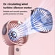 thumbnail image 5 of Mini ventilador portátil multifuncional de escritorio con USB y soporte para estudiantes, para exteriores, pequeño, 5 of 7