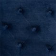 thumbnail image 4 of Bowery Hill Velvet Polyester Fabric Queen Size Daybed in Navy Blue, 4 of 8