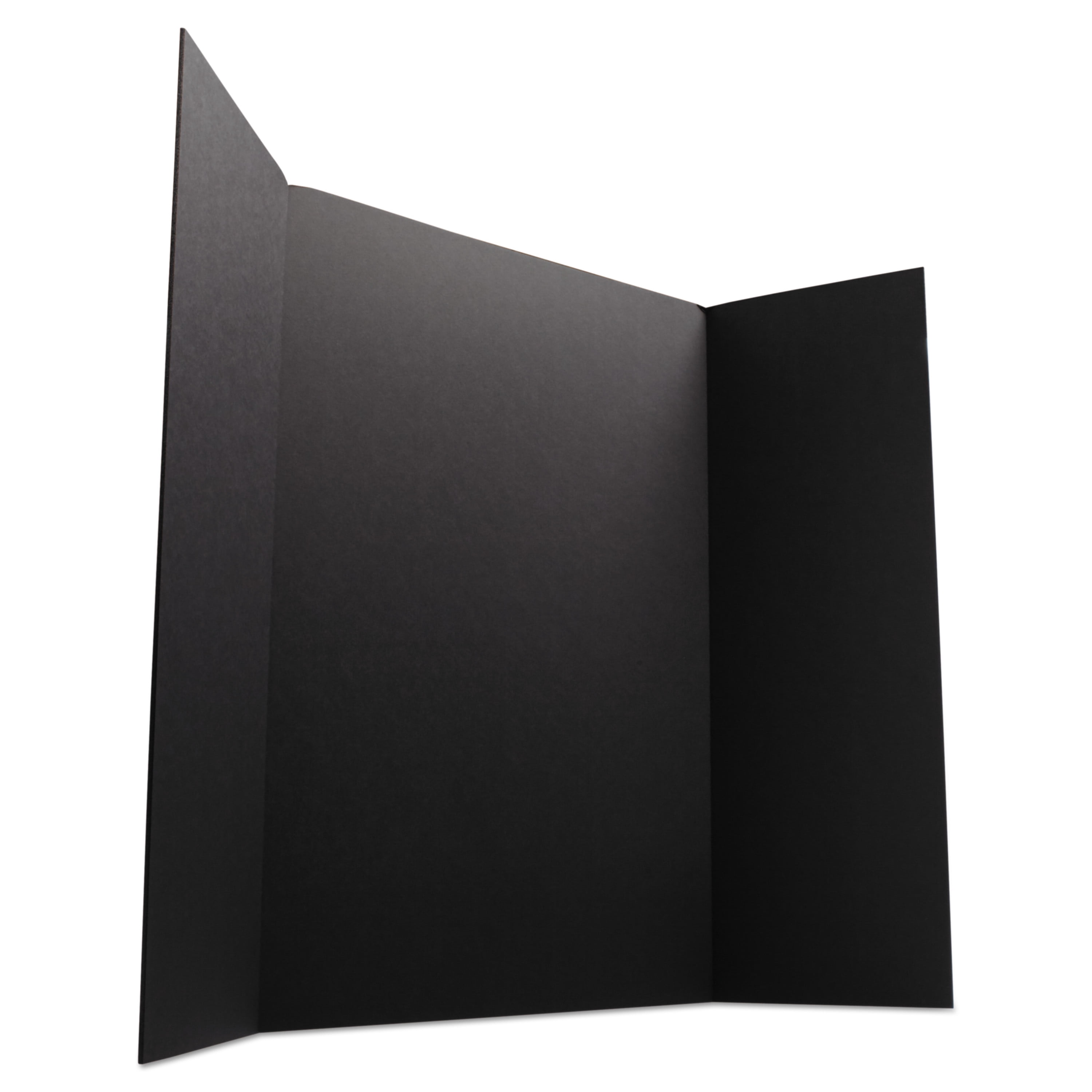Ctosree Henoyso 18 pcs Tri Fold Display Board 14 x 22 Inch, Black