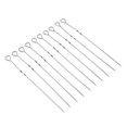 thumbnail image 1 of Kebab Sticks,Barbecue Skewer Flat Long Metal BBQ Skewer Metal Barbecue Skewer High-Precision Functionality, 1 of 12