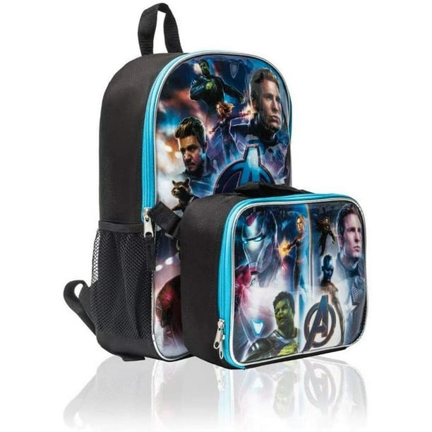 The Avengers Marvel Avengers 15 Inch Backpack with Lunch Bag for Kids