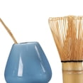 thumbnail image 3 of Matcha Set Cerámica Matcha Batidor Matcha Ceremonia Kit Bambú Batidor Azul Sunnimix Soporte para batidor Matcha, 3 of 8
