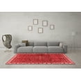 thumbnail image 3 of Ahgly Company Indoor Square Persian Red Traditional Area Rugs, 7' Square, 3 of 4