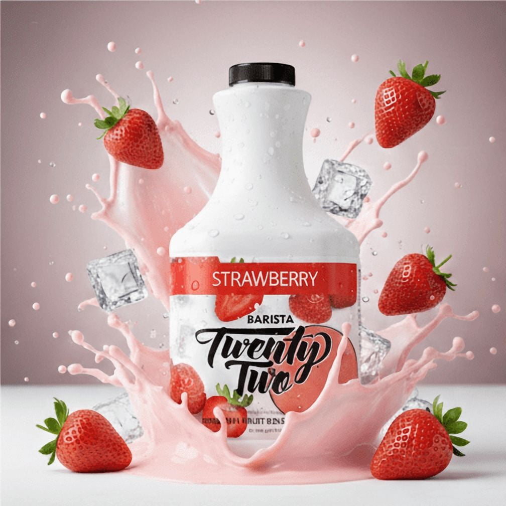 Barista 22 Strawberry Premium Fruit Beverage Base cs 6/64 oz